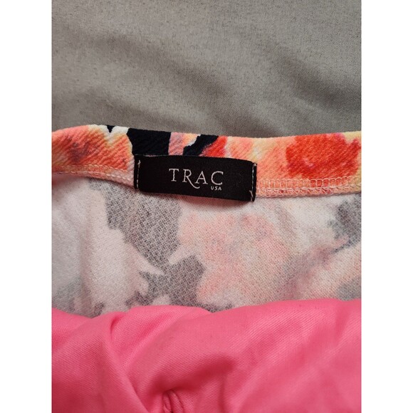 Women's Trac Floral Tube Top Romper Small - Picture 4 of 4